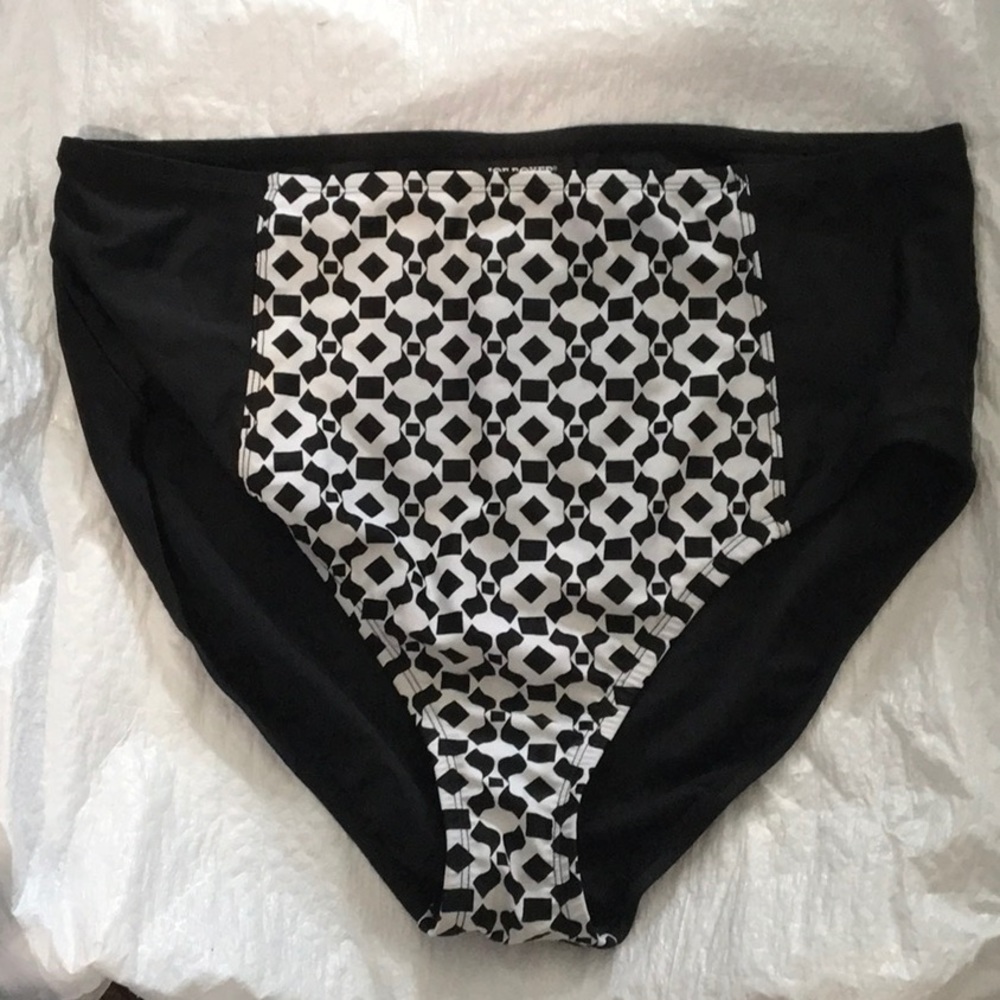 Joe Boxer high waisted bathing suit bottom size 1x
